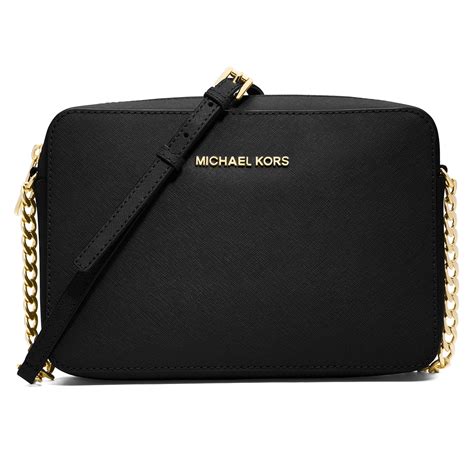 micheal kors black bag|black michael kors crossbody bag.